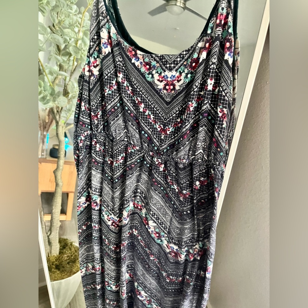 Flowy Floral Maxi Dress